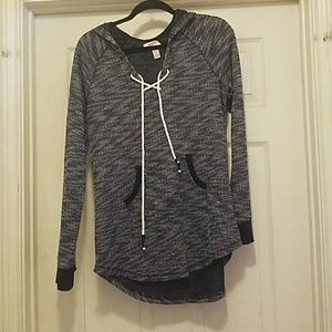 Navy Blue and white Arizona hoodie